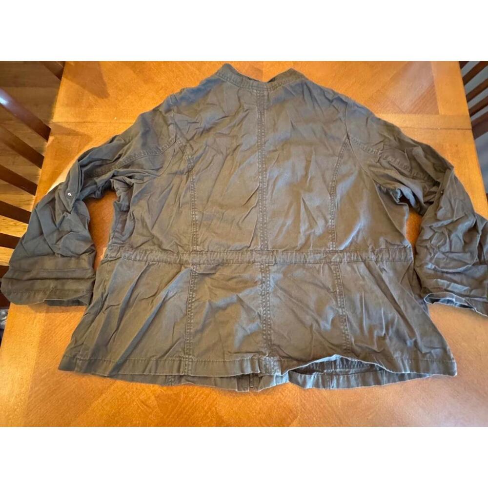 Lane Bryant Women's Casual Olive Green Jacket - Size 22/24 - Picture 5 of 5
